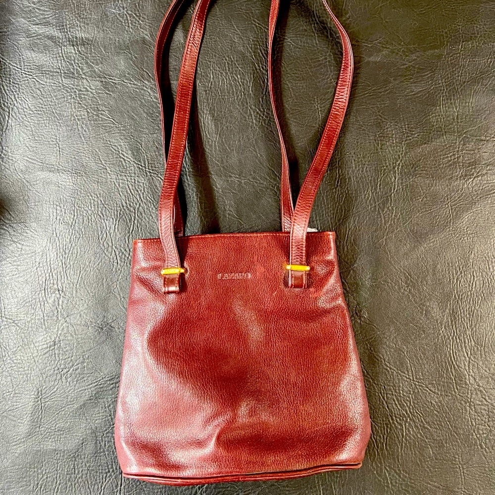 Lazaro Buenos Aires 100% Leather Crossbody Handbag